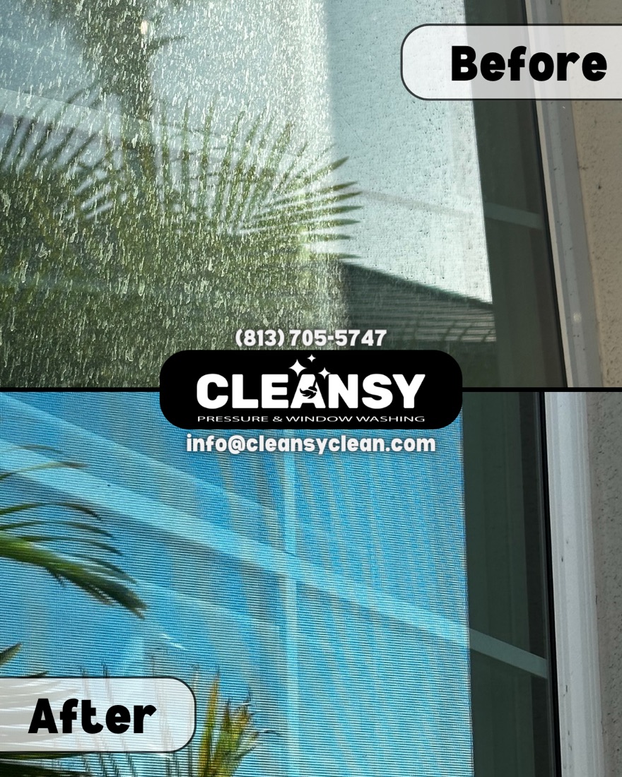 Before and after Windows — Cleansy Pressure & Window Washing